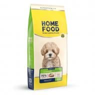 Корм сухой Home Food для щенков мелких пород Ягненок и рис For puppies 1-12 months 10 кг