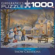 Пазл Eurographics Сніговики №1 8000-0607