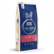 Корм сухой Home Food для активных взрослых собак больших пород «Говядина» Active Balanced Formula 10 кг