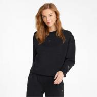 Свитшот Puma FERRARI STYLE WMN SWT CREW 53334401 р. L черный