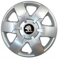 Колпак для колес SKS Skoda 413 92462 R16" 4 шт. серебряный