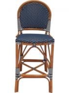 Стул Cruzo ротанг Sana Counter Bar Chair беж/дерево Стул Cruzo ротанг Sana Counter Bar Chair беж/дерево