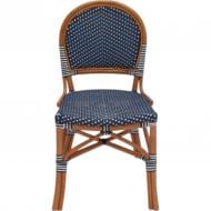 Стул Cruzo французский бистро Sana Chair ротанговый 90x45x48 см Стул Cruzo французский бистро Sana Chair ротанговый 90x45x48 см