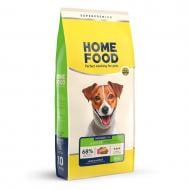 Корм сухой низкозерновой Home Food Low-grain For active adult and junior ягнятина и рис 10 кг