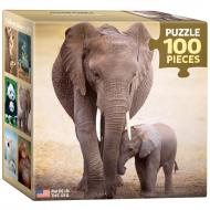 Пазл Eurographics Слониха и слоненок 8104-0270