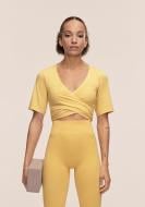 Топ Casall Deligth Cropped Wrap Top 26135-879 р.XS желтый Топ Casall Deligth Cropped Wrap Top 26135-879 р.XS желтый