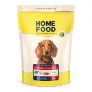 Корм сухой беззерновой Home Food для взрослых собак малых пород Утка и индейка Grain-free hypoallergenic 300 г