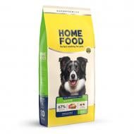 Корм сухой Home Food для активных взрослых собак и юниоров средних и крупных пород Ягненок и рис For active adult and junior dogs 10 кг