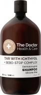 Шампунь The Doctor Health&Care Tar with Ichthyol + Sebo-Stop complex против перхоти 946 мл