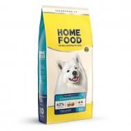 Корм сухой Home Food для взрослых собак средних пород Форель и рис Hypoallergenic 10 кг