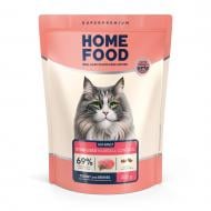 Корм сухий стерилізованих котів Home Food Індичка та ягоди Hairball control For sterilised/neutered 400 г
