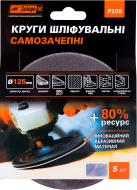 Круг шліфувальний Дніпро-М на липучці 125 мм 100 Р 5 шт. 72804001