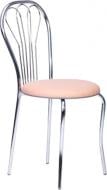 Стул обеденный AMF Art Metal Furniture Ванесса хром Неаполь N-16 хром/бежевый