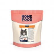 Корм сухой Home Food для привередливых стерилизованных/кастрированных взрослых кошек Chicken & Liver For sterilised/neutered Gourmet 200 г