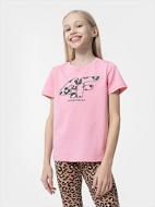 Футболка 4F TSHIRT F1008 4FJSS23TTSHF1008-56S р.152 розовый