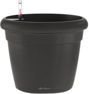 Вазон декоративный Lechuza Rustico Color 21 круглый 0,8/4,5 л (15213) графитово-черный