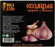 Сухарики Riga Хліб ржаные соленые с чесноком казацкие рига хліб п/у 100г