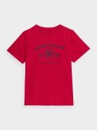 Футболка 4F TSHIRT M1012 4FJSS23TTSHM1012-62S р.164 червоний