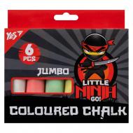 Крейда кольорова Ninja JUMBO 6 шт. 400497 YES
