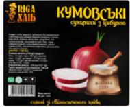 Сухарики Riga Хліб кумовские с луком 80г 4820219910152