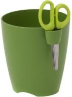 Горшок пластиковый Prosperplast Limes uno круглый 1,3 л оливковый (19568-370) Горшок пластиковый Prosperplast Limes uno круглый 1,3 л оливковый (19568-370)