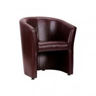 Диван модульный AMF Арабика одноместный модуль Мадрас темно-коричневый 720x600x800 мм