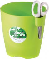 Горшок пластиковый Prosperplast Limes uno круглый 1,3 л лайм (19568-389) Горшок пластиковый Prosperplast Limes uno круглый 1,3 л лайм (19568-389)