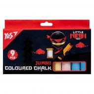 Крейда кольорова Ninja JUMBO 9 шт. 400503 YES