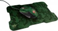Комплект миша + килимок Trust GXT 781 USB Rixa Camo (23611)