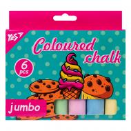 Крейда кольорова Sweet Cream JUMBO 6 шт. 400498 YES