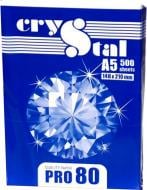 УЦЕНКА! Бумага офисная CRYSTAL A5 80 г/м белый 500 листов (УЦ №3733)