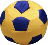 Крісло-мішок Flybag Мяч S жовтий із синім