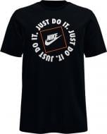 Футболка Nike M NSW TEE JDI HBR 1 DA0238-010 р.2XL черный