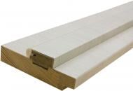 Дверная коробка ОМіС ПВХ Cortex с уплотнителем 100х34 мм Дуб Bianco Line