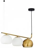 Светильник подвесной TK Lighting CASTELLO 3PL 3x60 Вт E27 белый с золотистым 2784