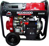 ВІТРИНА! Генератор дизельний Vulkan SCD6000 4,5 кВт / 5 кВт 220 В 34409