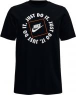 Футболка Nike M NSW TEE JDI HBR 1 DA0238-010 р.S черный