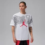 Футболка Nike M J NEW STRETCH GFX SS CREW IQ0708-100 р.2XL белый