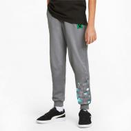 Брюки Puma MINECRAFT SWEATPANTS 53343776 р. 140 серый