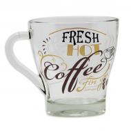 Чашка Fresia Fresh Hot Coffee 280 мл Galleryglass