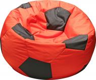 Кресло-мешок Мяч XXL красный с черным
