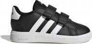 Кросівки дитячі демісезонні Adidas GRAND COURT 2.0 CF I GW6523 р.23 чорні із білим
