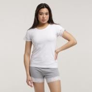 Футболка Vivioji с кружевом р. 2XL белый (13957)