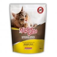 Корм сухий для стерилізованих котів Migliorgatto Sterilized з куркою 800 г