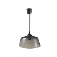 Подвес TK Lighting 1x60 Вт E27 черный полупрозрачный 7258