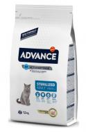 Сухой корм для кошек Advance Cat Sterilized 1.5 кг. для стерилизованных котов и кошек против ожирения