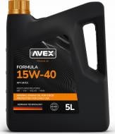 Моторна олива мінеральна Avex Formula 15W-40 5 л