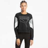 Свитшот Puma Rebel Crew 58575001 р. XL черный