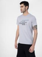 Футболка 4F TSHIRT M309 4FSS23TTSHM309-27S р.S серый