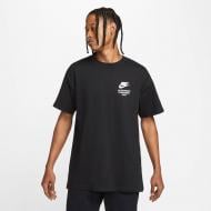 Футболка Nike M NSW AUTHRZD PERSONNEL TEE DM6427-010 р.S черный